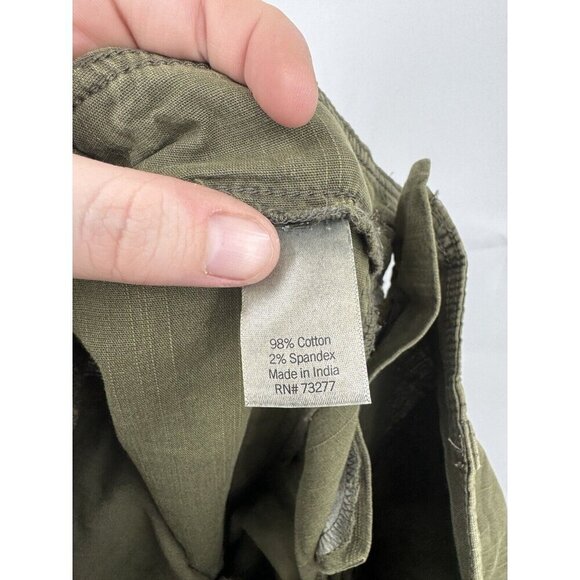 Sonoma Mid Rise Tapered Jogger Pant Women 4 Green Grunge Skater Granolagirl NEW - Picture 5 of 9